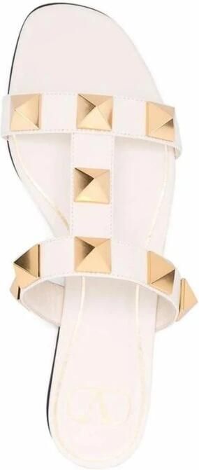 Valentino Garavani Calfskin Flat Sandals - Foto 2