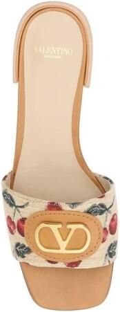 Valentino Garavani Cherry Jacquard Sandalen met VLogo - Foto 2