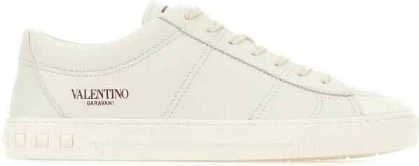 Valentino Garavani Cityplanet Leather Sneakers - Foto 2