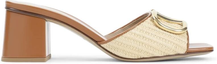 Valentino Garavani Cotton Slide Sandalen