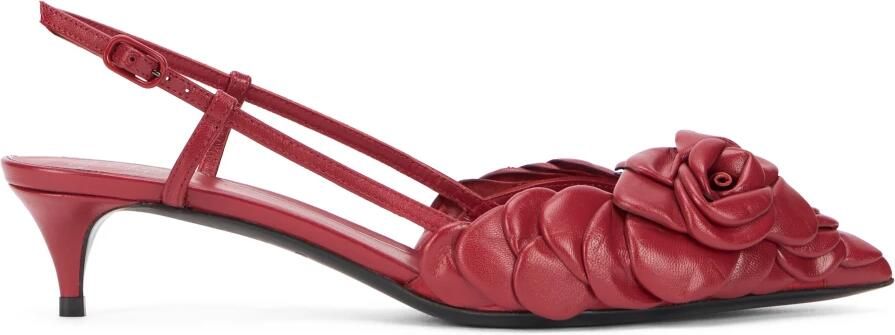 Valentino Garavani Elegante puntige slingback met kittenhak