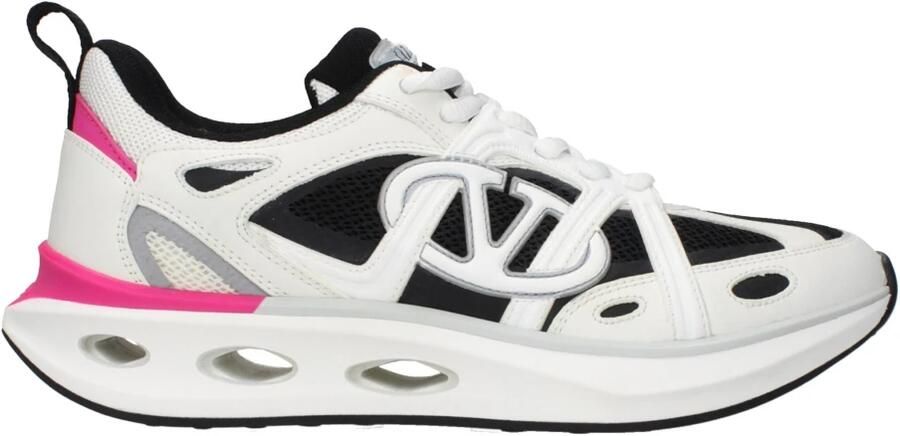 Valentino Garavani Low-Top Sneakers 'Vlogo Easyjog' Sneakers in wit - Foto 2