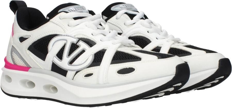 Valentino Garavani Low-Top Sneakers 'Vlogo Easyjog' Sneakers in wit - Foto 4