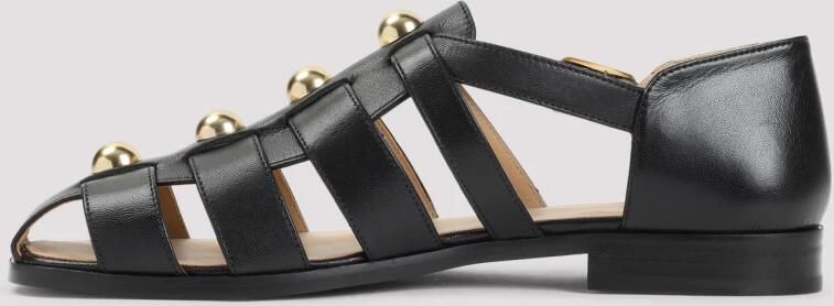 Valentino Garavani Fisher Studshield Sandalen