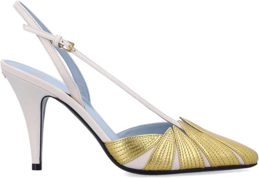 Valentino Garavani Foliefoliage Slingback Pumps