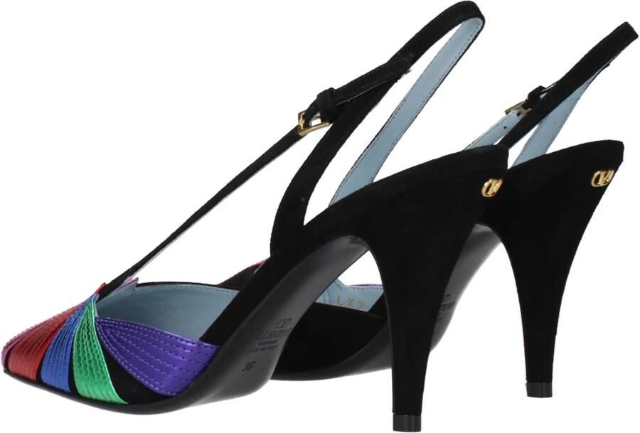 Valentino Garavani Foliefoliage Suede Slingback Pump 90mm - Foto 4