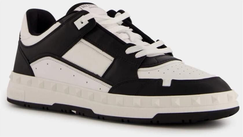 Valentino Garavani Freedots Low-Top Trainer in kalfsleer - Foto 7