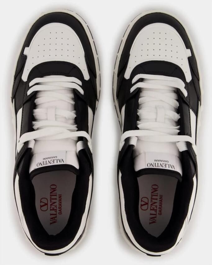 Valentino Garavani Freedots Low-Top Trainer in kalfsleer - Foto 5