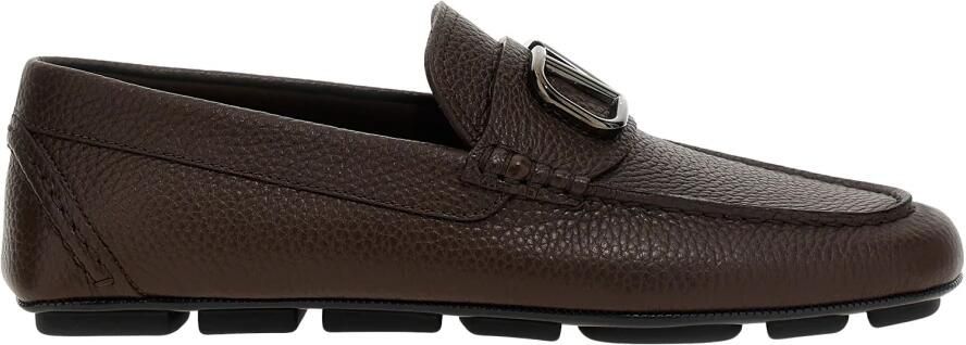 Valentino Garavani Garnet Leren Loafers