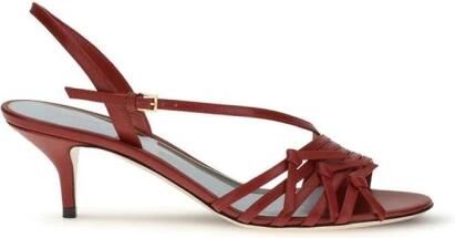 Valentino Garavani Geitenleren Strap-On Sandalen