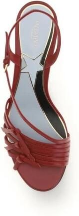 Valentino Garavani Geitenleren Strap-On Sandalen - Foto 2