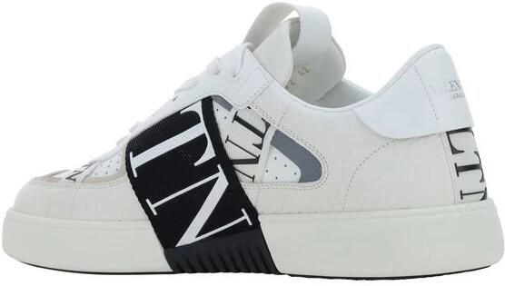 Valentino Garavani Geperforeerde Sneakers met Webbing Banden - Foto 2