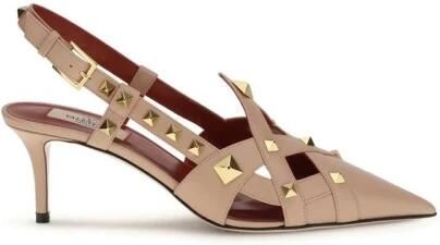 Valentino Garavani Goatskin Mid Heel Pumps