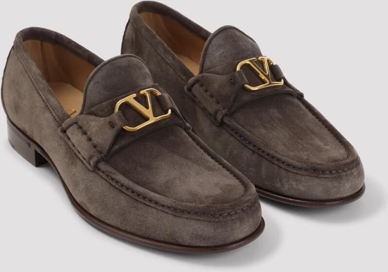 Valentino Garavani Heren Loafers Schoenen Grijs Ss26 - Foto 2