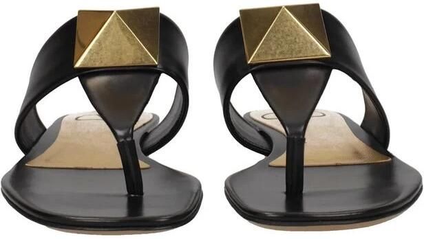 Valentino Garavani One Stud T-Bar Strap Flat Sandals - Foto 2