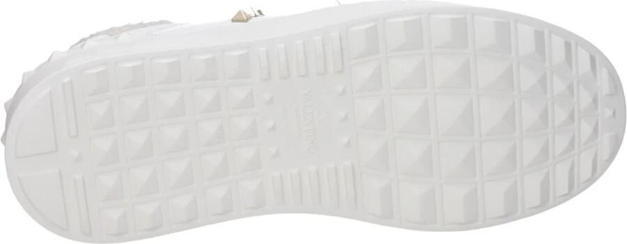 Valentino Garavani Witte leren platformsneakers met studs - Foto 2