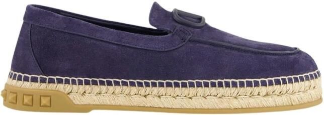 Valentino Garavani Leisure Flows Suede Espadrilles