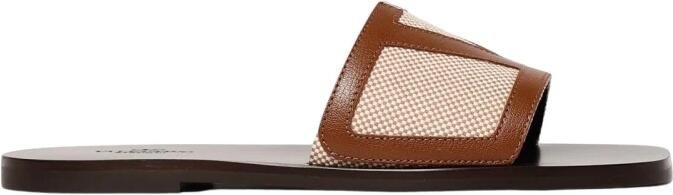 Valentino Garavani Leren sandalen met gespdetails