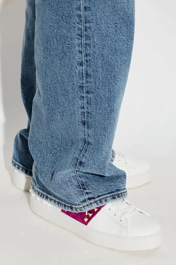 Valentino Garavani Leren Sneakers met Studs - Foto 2