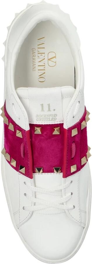 Valentino Garavani Leren Sneakers met Studs - Foto 6