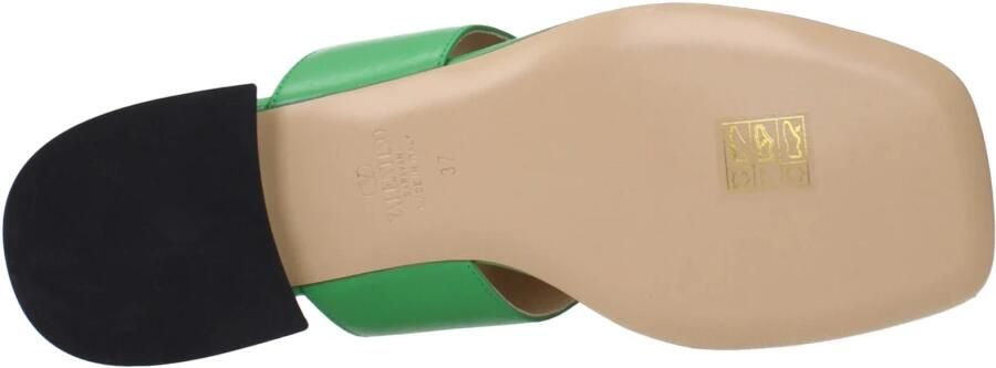 Valentino Garavani Leren teenslippers