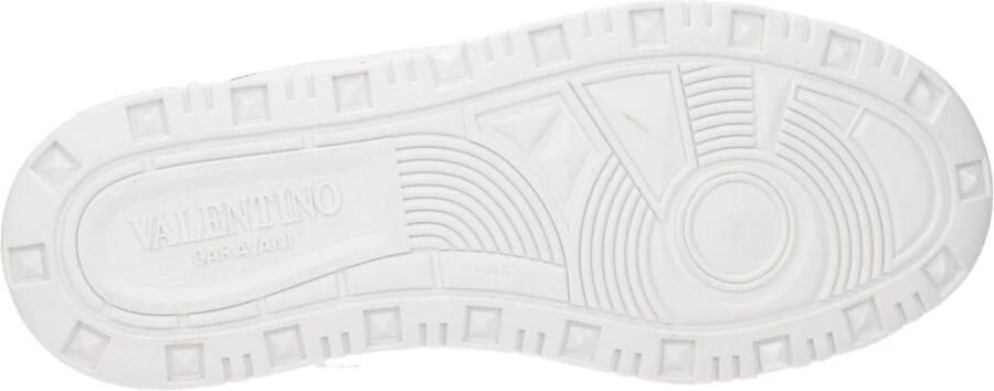 Valentino Garavani Sneakers met Rockstud-accenten en vetersluiting Gray Heren - Foto 3