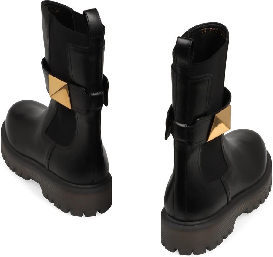 Valentino Garavani One Stud Leren Chelsea Boots - Foto 2