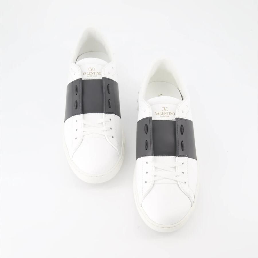 Valentino Garavani Open Leather Sneaker - Foto 2