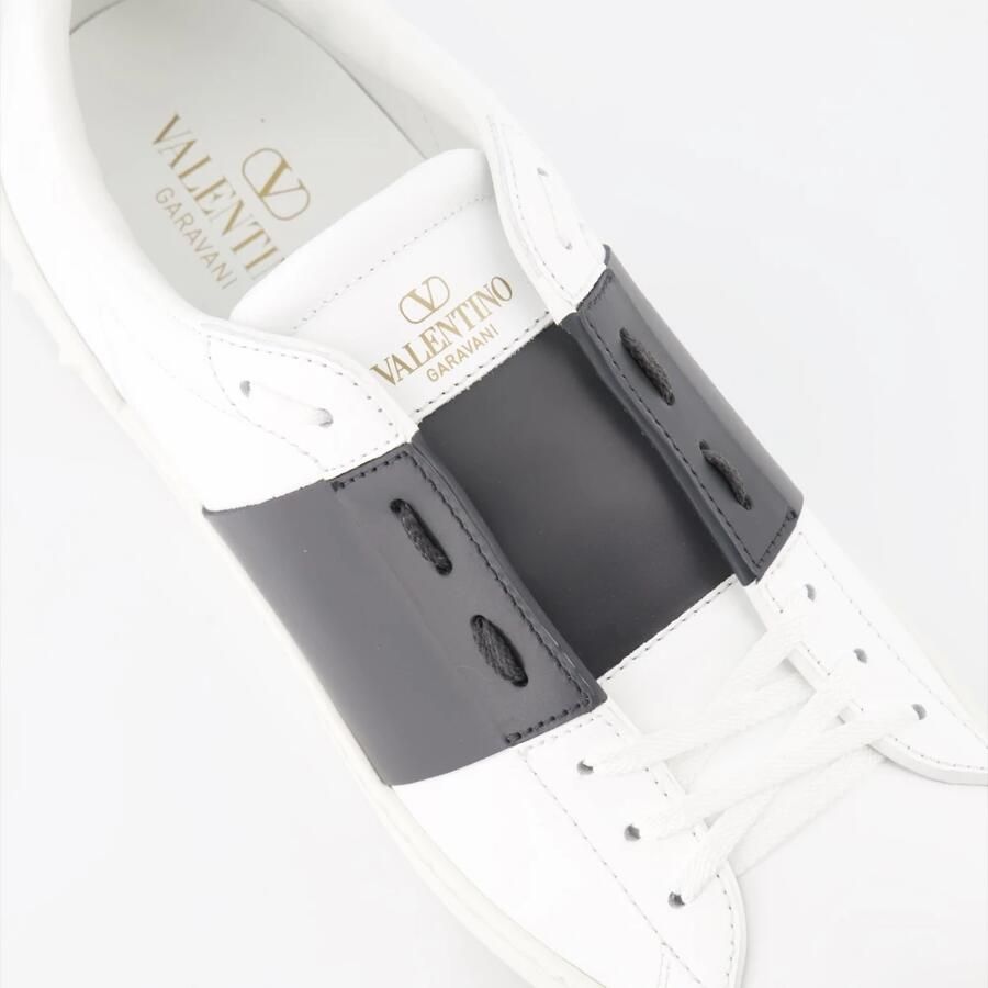 Valentino Garavani Open Leather Sneaker - Foto 3