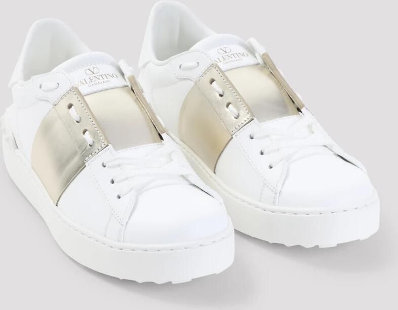 Valentino Garavani Open Sneaker met Metallic Streep - Foto 2