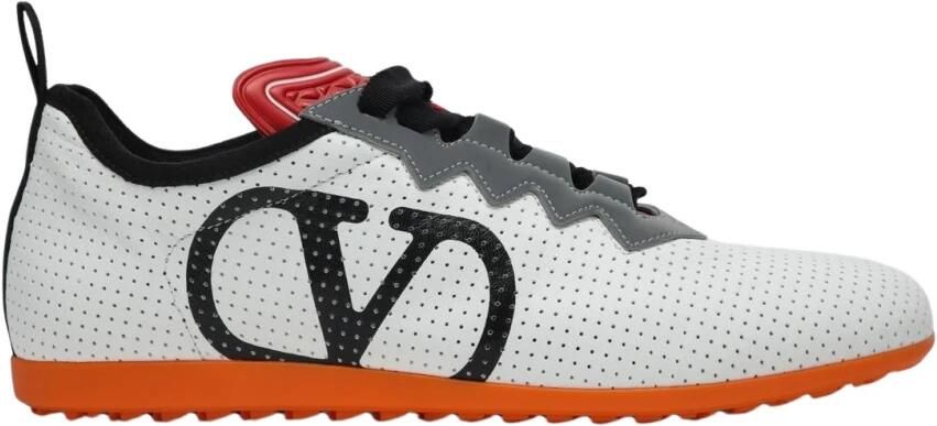 Valentino Garavani Open Sneakers Perforated Leather