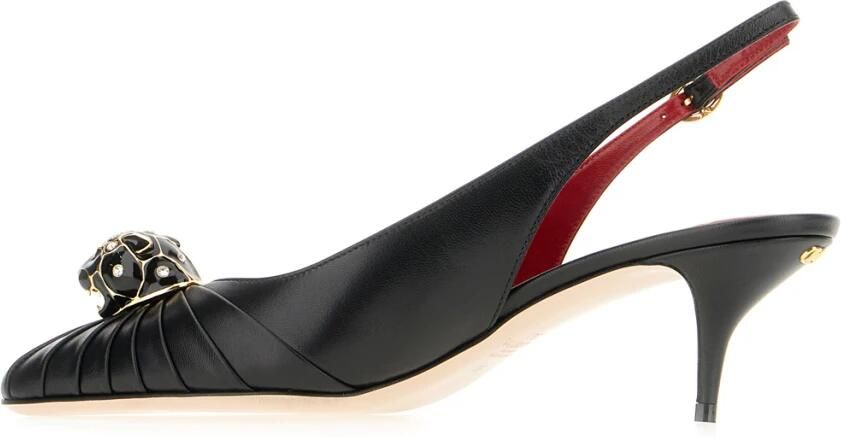 Valentino Garavani Geëmailleerde Feline Head Pumps - Foto 2