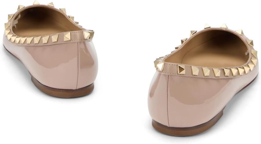 Valentino Garavani Patent Rockstud Ballerina Flats - Foto 2