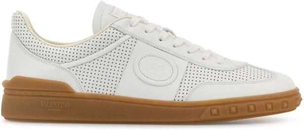 Valentino Garavani Perforated Leather Low-Top Sneakers