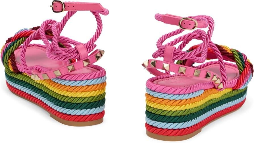 Valentino Garavani Platform Sleehak Sandalen - Foto 2