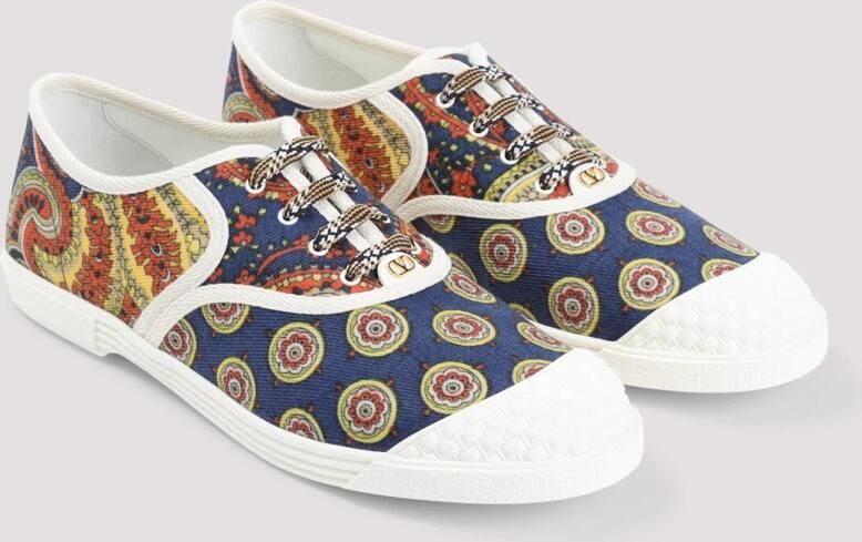 Valentino Garavani Multicolor Canvas Sneakers voor Mannen Multicolor Heren - Foto 3