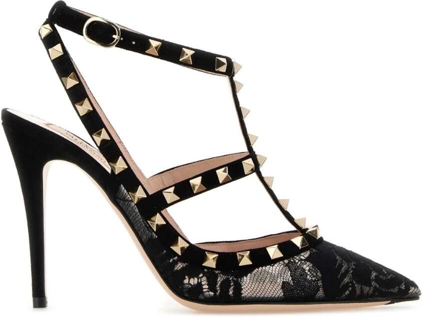 Valentino Garavani Rockstud Ankle Strap Pump
