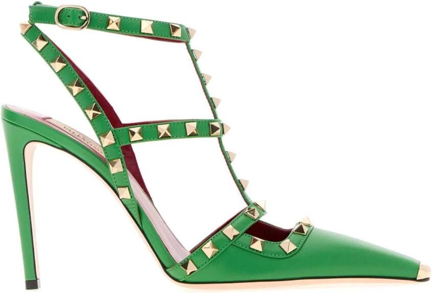Valentino Garavani Rockstud Ankle Strap Pump
