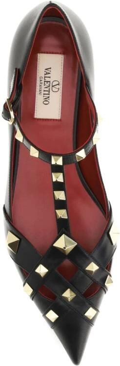 Valentino Garavani Rockstud Cage Ballerina Flat - Foto 2