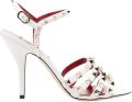 Valentino Garavani Rockstud Enkelband Sandal - Wit