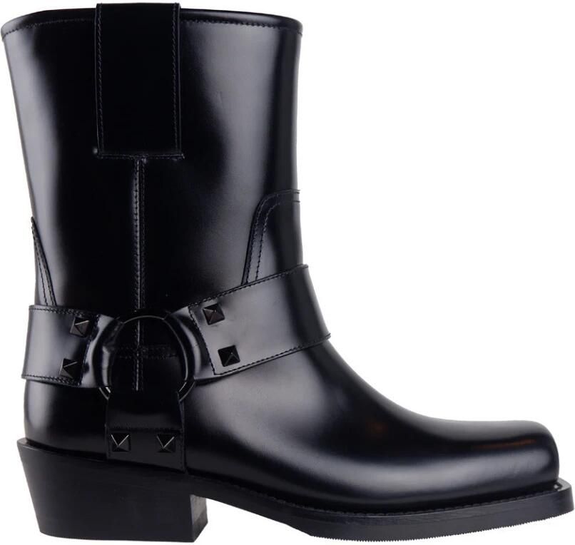 Valentino Garavani Kalfsleren Enkellaarsjes