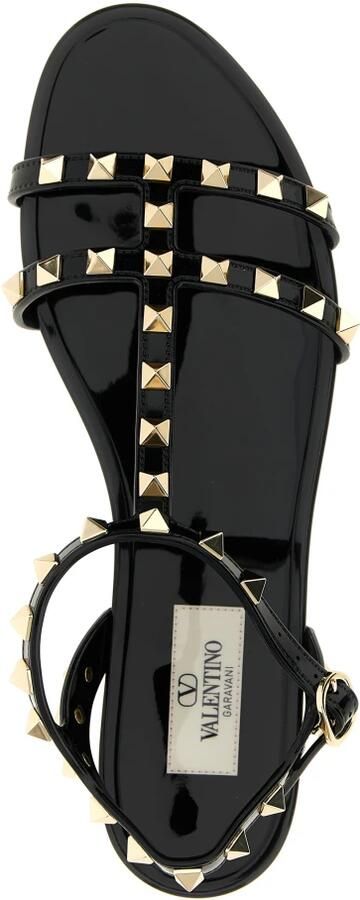Valentino Garavani Rockstud Flat Rubber Sandal - Foto 2