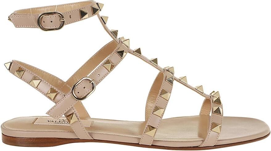 Valentino Garavani Rockstud Flat Sandaal