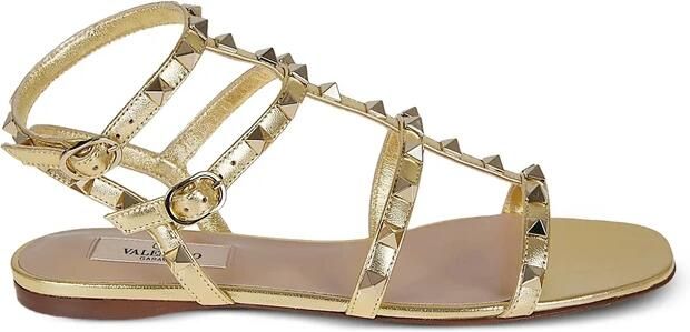 Valentino Garavani Rockstud Flat Sandal
