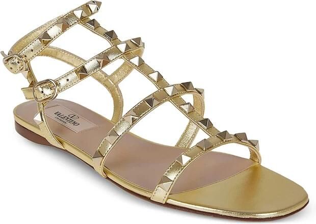 Valentino Garavani Rockstud Flat Sandal - Foto 2