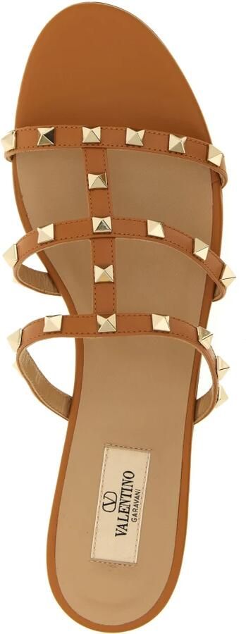 Valentino Garavani Rockstud Flat Slide Sandaal - Foto 2