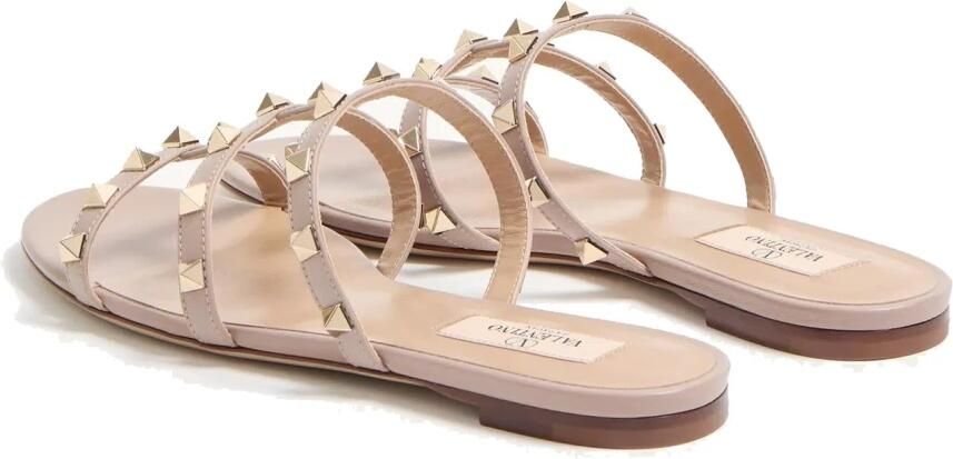 Valentino Garavani Rockstud Flat Slide Sandaal - Foto 2