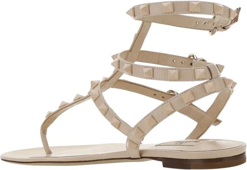 Valentino Garavani Rockstud Flip-Flop Sandalen Vrouwen Leer - Foto 2