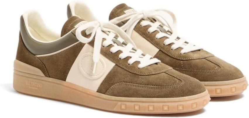 Valentino Garavani Rockstud Flycrew Suede Sneakers - Foto 5