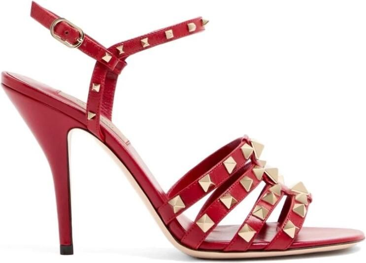 Valentino Garavani Rockstud Kidskin Sandal 100mm